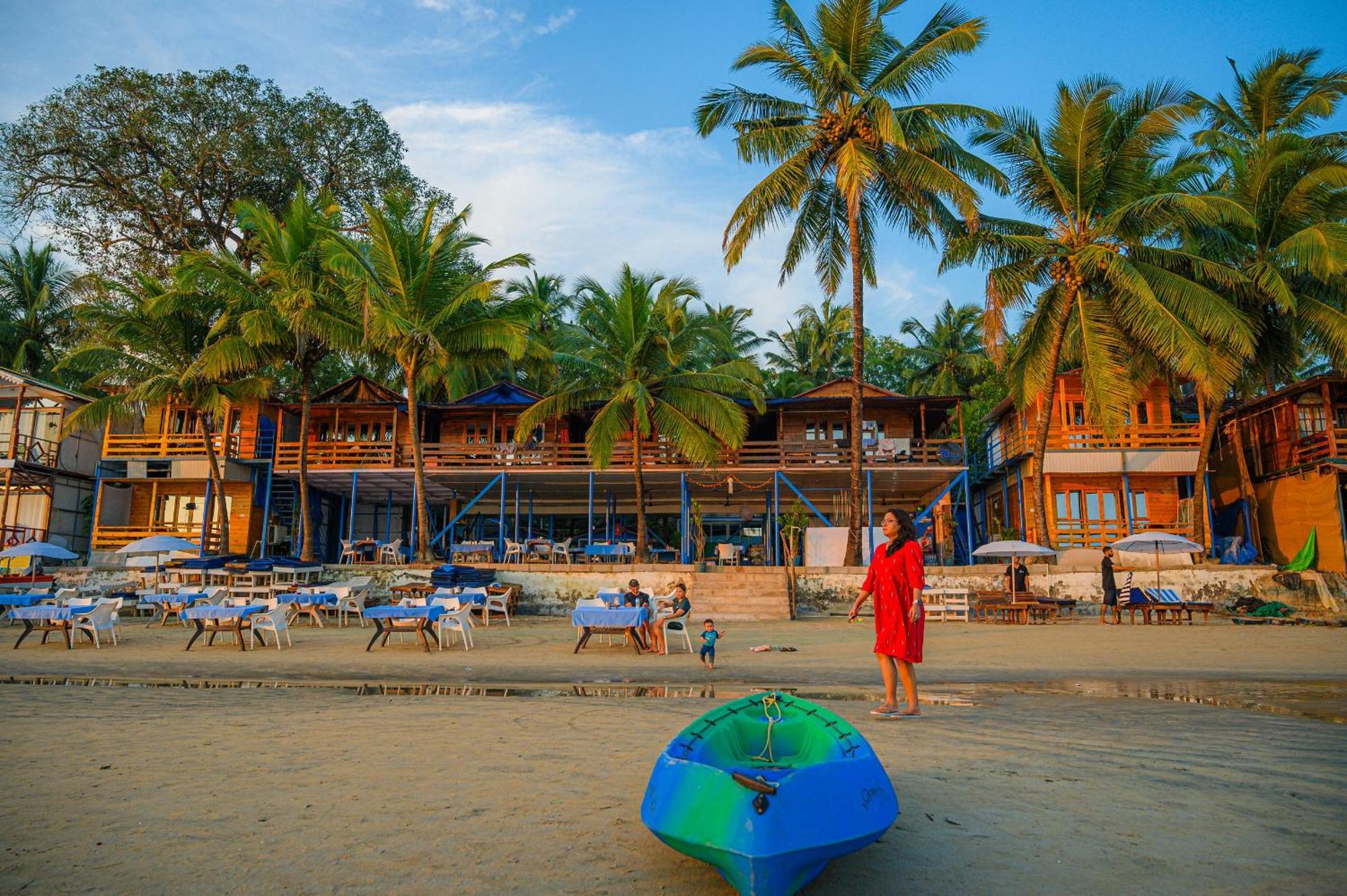 Hotel Cafe Blue Palolem Exterior foto