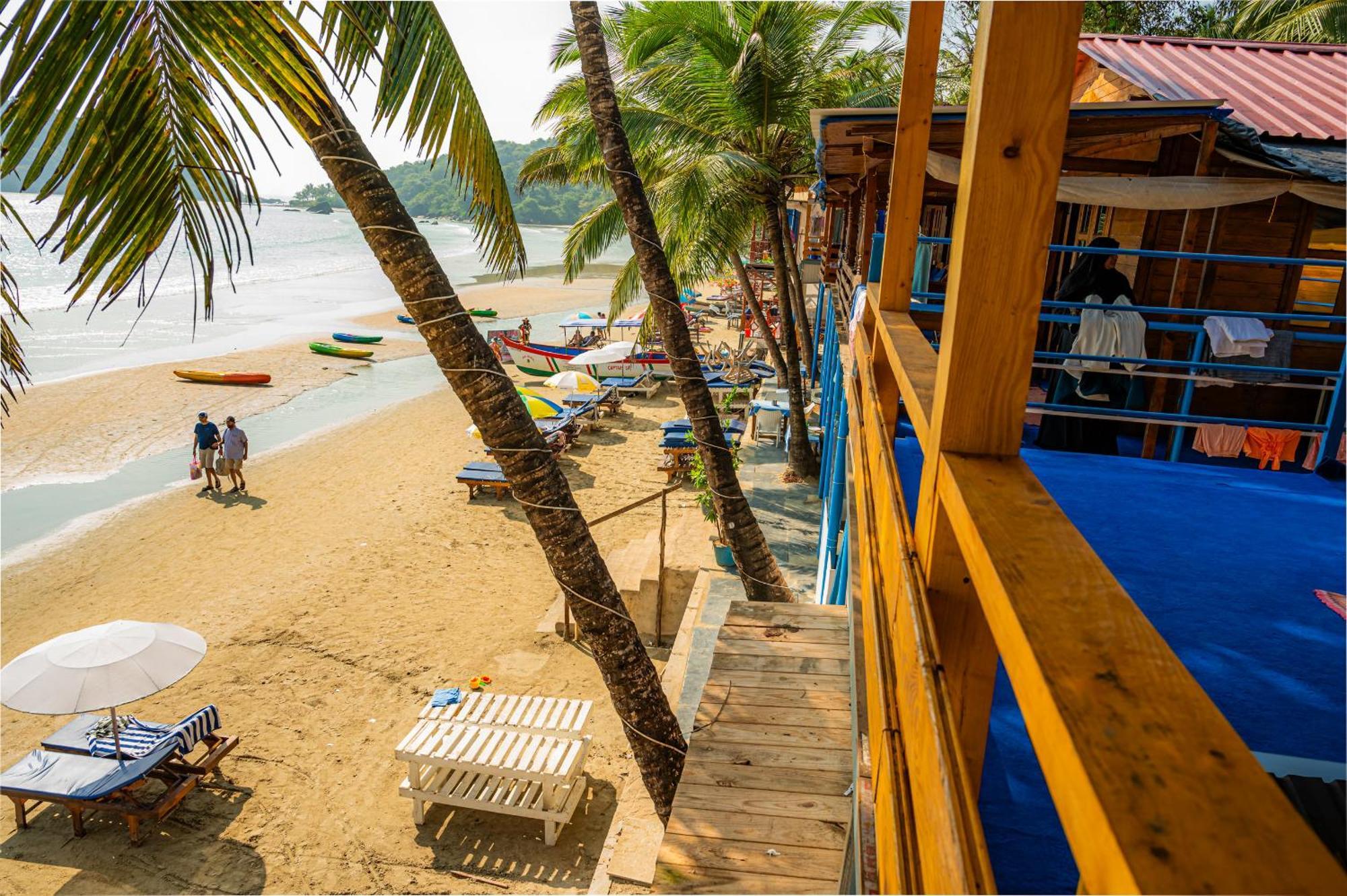 Hotel Cafe Blue Palolem Zimmer foto